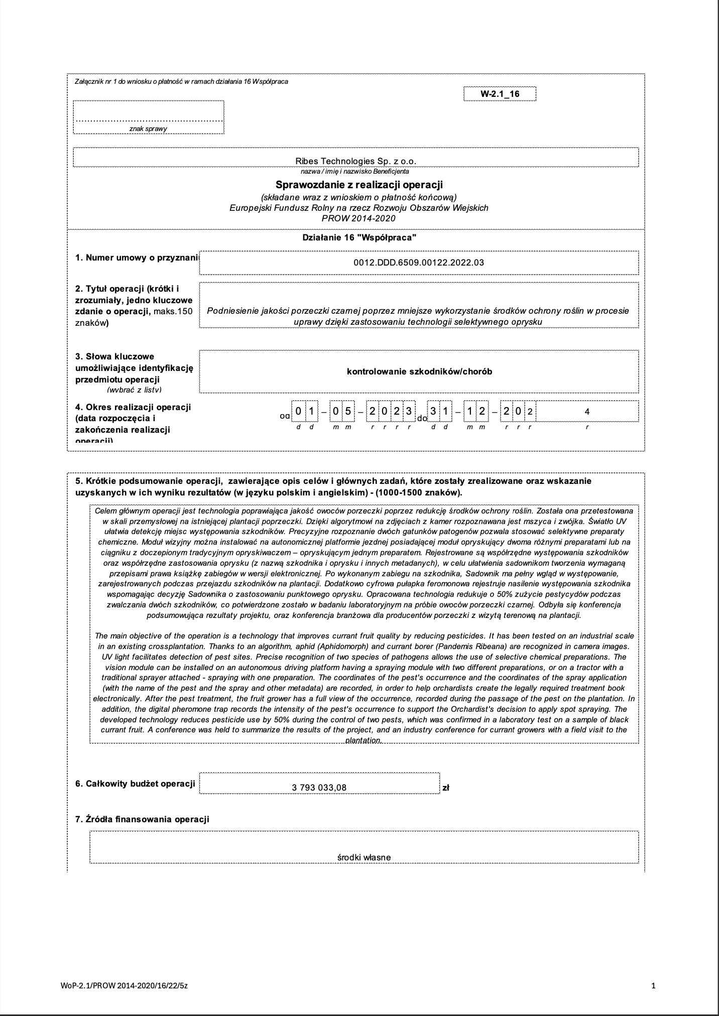 Strona 1 z 3 sprawozdania